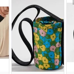 BAGGU Puffy Water Bottle Sling sold out flower bed